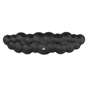   White Shark CUMULUS BLACK billentyűzet csuklótámasz, memóriahabos, csúszásgátló, fekete