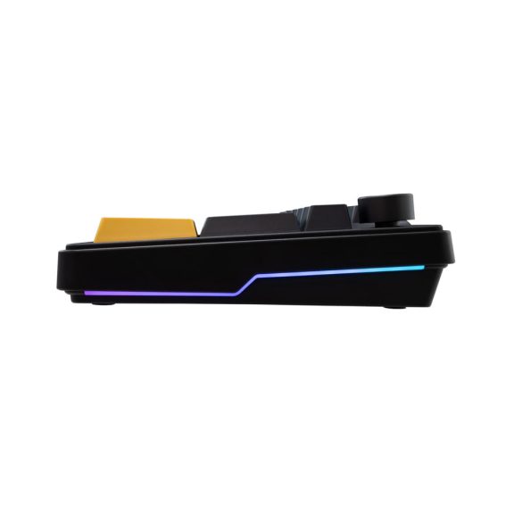 White Shark Excalibur L mechanikus gaming billentyűzet, RGB, tri-mode csatlakozás, US kiosztás, fekete