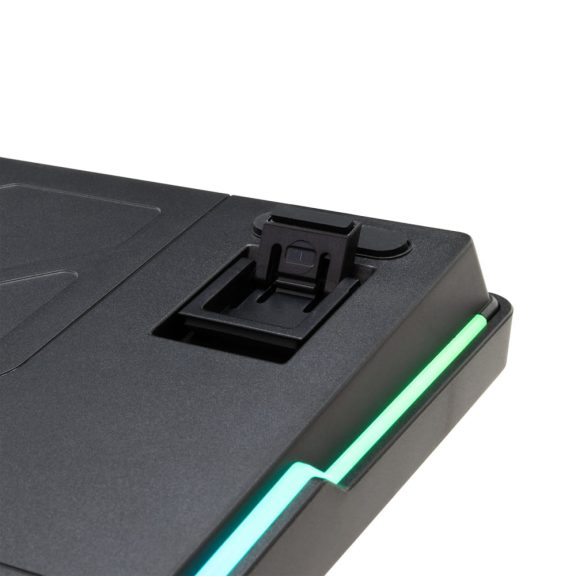 White Shark Excalibur L mechanikus gaming billentyűzet, RGB, tri-mode csatlakozás, US kiosztás, fekete