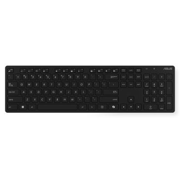 Asus W5000 fekete vezeték nélküli billentyűzet és egér szett ultravékony kialakítással.