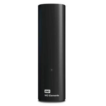   WD 3,5" Elements Desktop 12TB USB3.0 - Fekete - WDBWLG0120HBK-EESN
