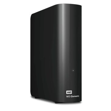  WD 3,5" Elements Desktop 12TB USB3.0 - Fekete - WDBWLG0120HBK-EESN