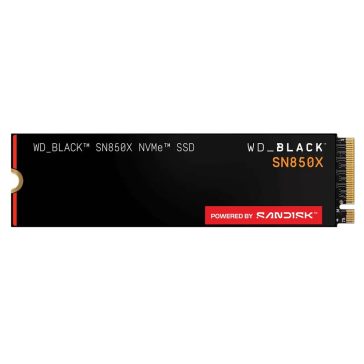   WD Black SN850X NVMe SSD 1TB , M.2 PCIe Gen 4x4, hűtőborda nélkül, fekete