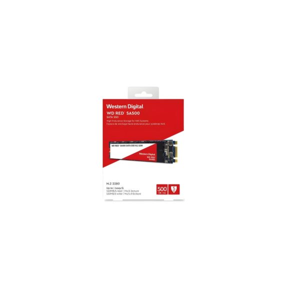 WD SSD 500GB Red SA500 M.2 2280 SATA3