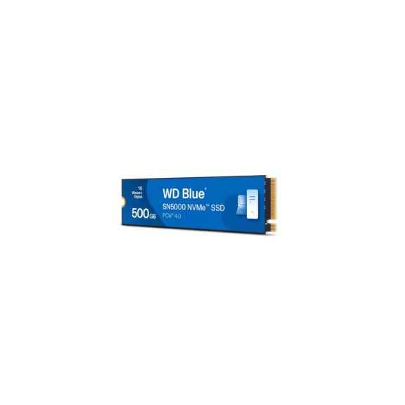 WD Blue 500GB SN5000 NVMe SSD, PCIe Gen4 - WDS500G4B0E