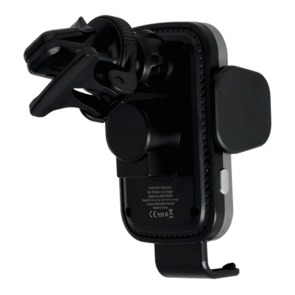 AVAX WH601 Feely+ vezeték nélküli autós töltő, 15 W, Smart Touch, Fekete