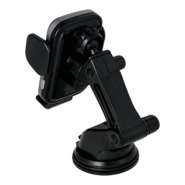   AVAX WH601 Feely+ vezeték nélküli autós töltő, 15 W, Smart Touch, Fekete