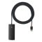 Baseus Lite 4-Port USB Type-A HUB dokkoló állomás, 2m, fekete