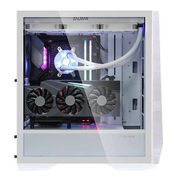 Zalman Z3 Iceberg White PC ház, fehér