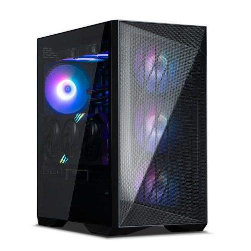 Zalman Z9 Iceberg MS ATX miditorony számítógépház, edzett üveg, fekete