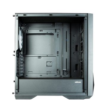   Zalman Z9 Iceberg MS ATX miditorony számítógépház, edzett üveg, fekete