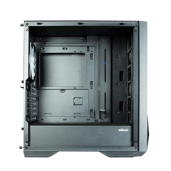 Zalman Z9 Iceberg MS ATX miditorony számítógépház, edzett üveg, fekete