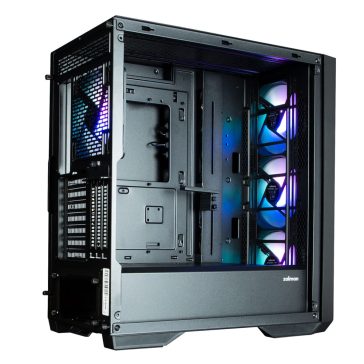   Zalman Z9 Iceberg MS ATX miditorony számítógépház, edzett üveg, fekete