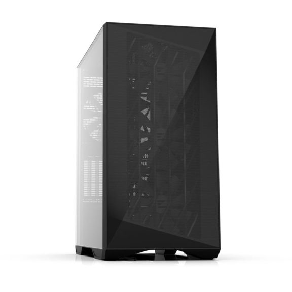 Zalman Z9 Iceberg MS ATX miditorony számítógépház, edzett üveg, fekete