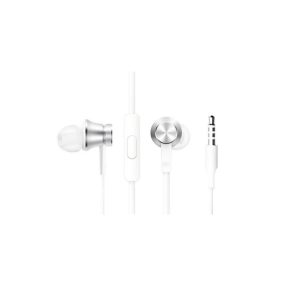 Xiaomi Mi In-Ear Basic ezüst fülhallgató mikrofonos kialakítással
