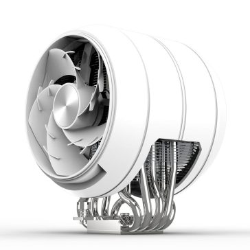  Zalman ZET 5 WHITE CPU hűtő Intel/AMD processzorokhoz, 220W TDP, fehér