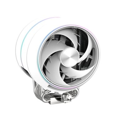   Zalman ZET 5 WHITE CPU hűtő Intel/AMD processzorokhoz, 220W TDP, fehér