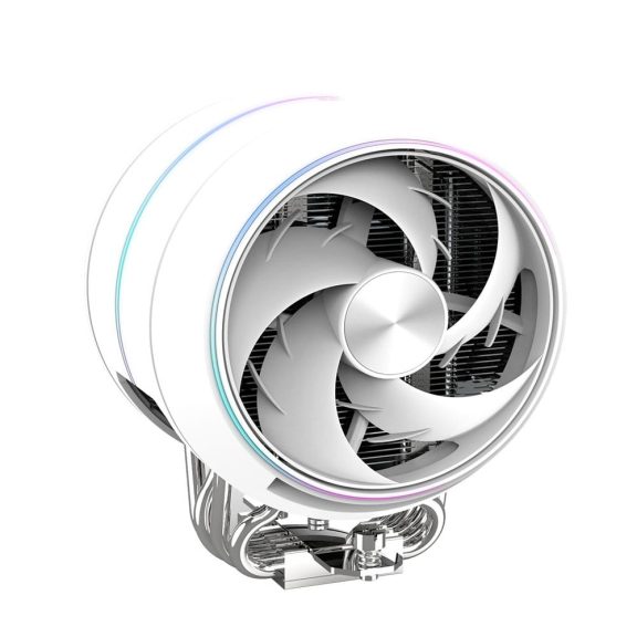 Zalman ZET 5 WHITE CPU hűtő Intel/AMD processzorokhoz, 220W TDP, fehér