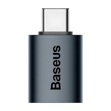 Baseus Ingenuity USB-C -> USB-A OTG adapter kék alumínium kivitelben
