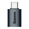 Baseus Ingenuity USB-C -> USB-A OTG adapter kék alumínium kivitelben