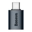 Baseus Ingenuity USB-C -> USB-A OTG adapter kék alumínium kivitelben