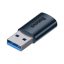 Baseus Ingenuity Series Mini OTG Adaptor USB-A apa - Type-C anya OTG adapter, kék - ZJJQ000103