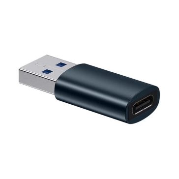   Baseus Ingenuity Series Mini OTG Adaptor USB-A apa - Type-C anya OTG adapter, kék - ZJJQ000103