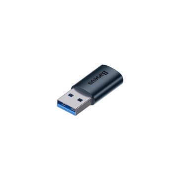   Baseus Ingenuity Series Mini OTG Adaptor USB-A apa - Type-C anya OTG adapter, kék - ZJJQ000103