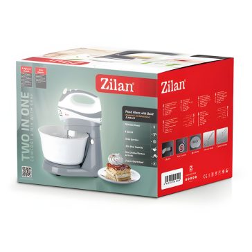 Zilan ZLN8419 kézi mixer 3,5 literes keverőtállal és turbó fokozattal