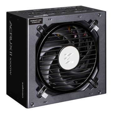   Zalman ACRUX II ATX tápegység, 1000W, 80 Plus Platinum, teljesen moduláris, fekete - ZM1000-ARX2