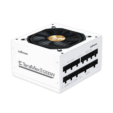   Zalman TeraMax II ATX tápegység, 1200W, 80 Plus Gold, moduláris, fehér - ZM1200-TMX2