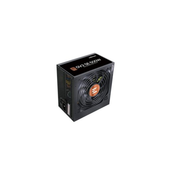 Zalman 500W - ZM500-GV2SE - 80+ Bronze - ATX12V Ver2.52 - Fekete Tápegység