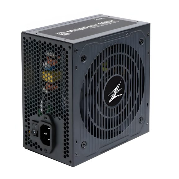Zalman MegaMax 500 W fekete ATX tápegység 120 mm-es ventilátorral - ZM500-TXII