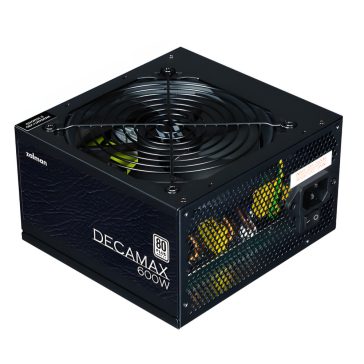 Zalman DecaMax ZM600-LX3 600W tápegység, 80 PLUS minősítés, HDB ventilátor