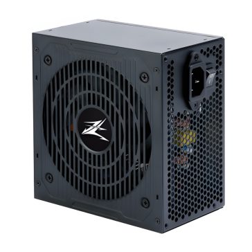   Zalman MegaMax 600W tápegység, 80 PLUS 230V EU, aktív PFC, 120 mm HDB, fekete - ZM600-TXII