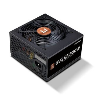   Zalman 800W - ZM800-GV2SE - 80+ Bronze -  ATX 12V Ver 2.52 - Fekete Tápegység