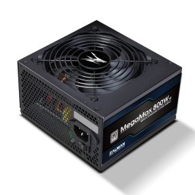   Zalman MegaMax ZM800-TXII 800W ATX tápegység, aktív PFC, 120mm ventilátor