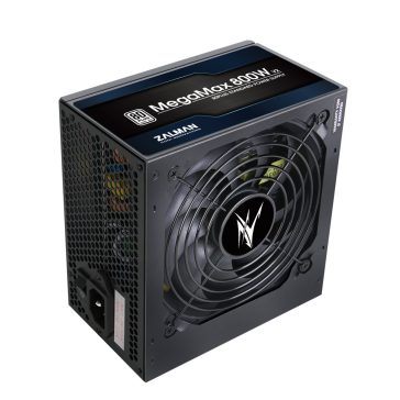   Zalman MegaMax ZM800-TXII 800W ATX tápegység, aktív PFC, 120mm ventilátor