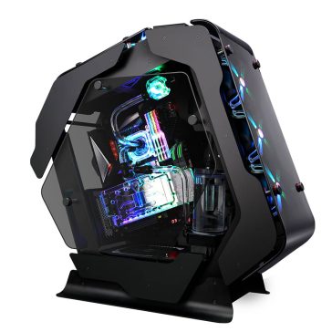   Zalman Z-Machine 500 számítógépház, ATX, edzett üveg, RGB ventilátorok, fekete