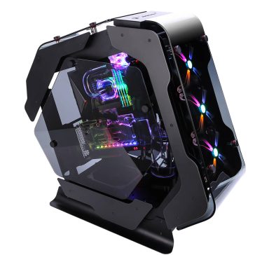   Zalman Z-Machine 500 számítógépház, ATX, edzett üveg, RGB ventilátorok, fekete