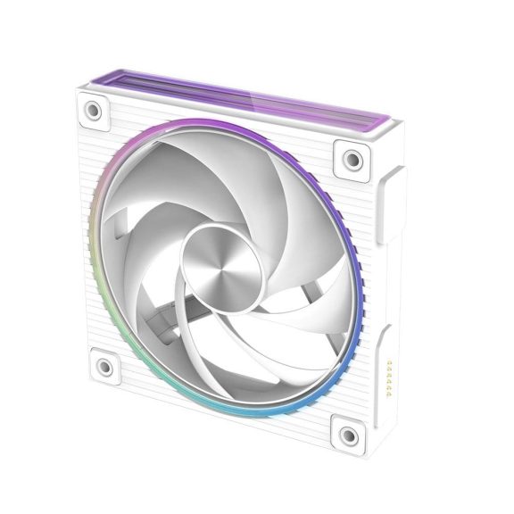 Zalman ZM-DF120 A3 házventilátor szett, 3 darabos, 120 mm, PWM, ARGB világítás, fehér - ZM-DF120-A3-WHITE