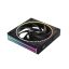  Zalman ZM-DF120 házventilátor, 120 mm, PWM, ARGB világítás, mágneses rögzítés, fekete - ZM-DF120-BLACK