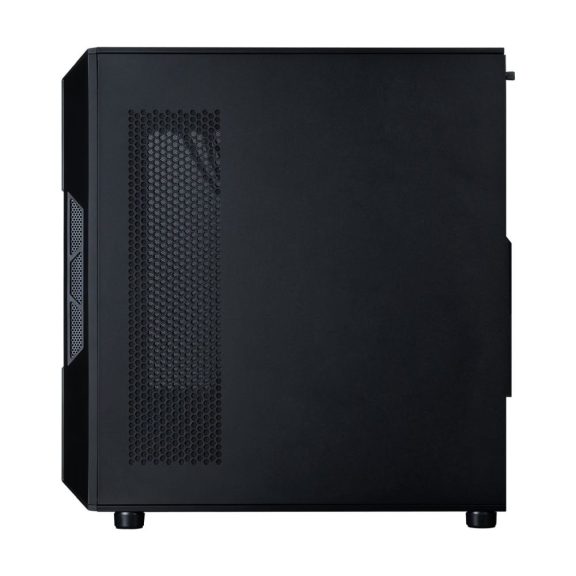 Zalman i3 NEO V2 ATX miditorony számítógépház, 4x ventilátor, edzett üveg, fekete