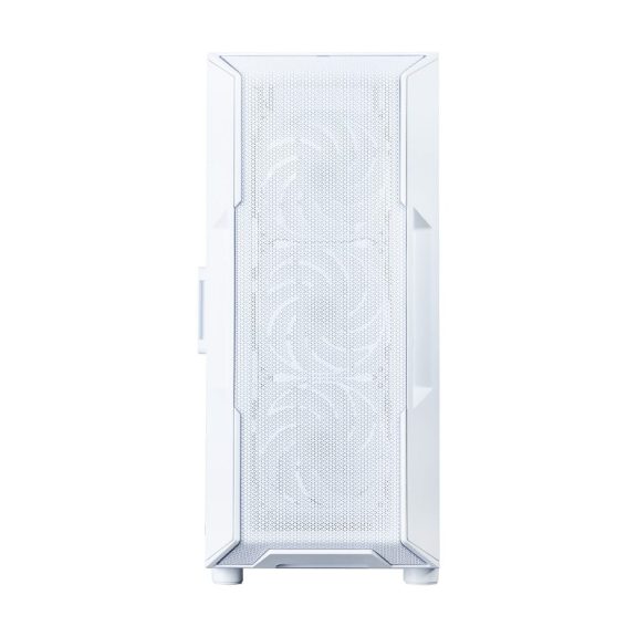 Zalman i3 NEO V2 ATX miditorony számítógépház, 4x ventilátor, edzett üveg, fehér