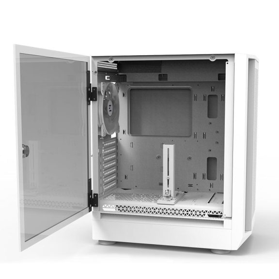 Zalman I6 White ATX miditorony számítógépház, fehér