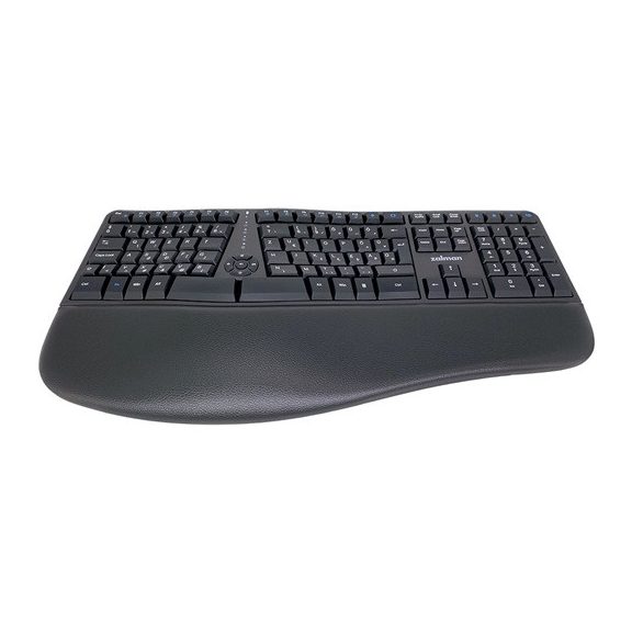 Zalman ZM-K690M Magyar Ergonomikus Billentyűzet + egér Kombó (A-típusú egérrel)