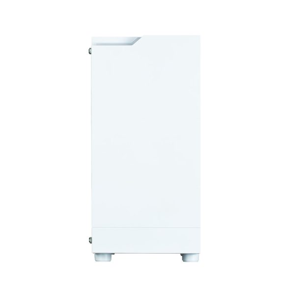 Zalman T4 Plus fehér microATX számítógépház RGB világítással és üveg oldallappal