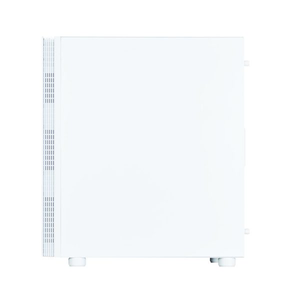 Zalman T4 Plus fehér microATX számítógépház RGB világítással és üveg oldallappal