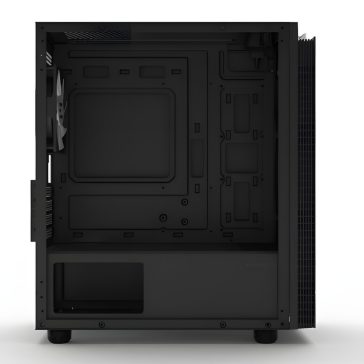 Zalman T4 Plus fekete microATX számítógépház RGB világítással és üveg oldallappal