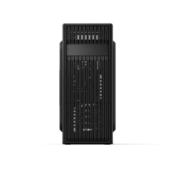 Zalman T6 ATX miditorony számítógépház, kompakt kialakítás, fekete - T6